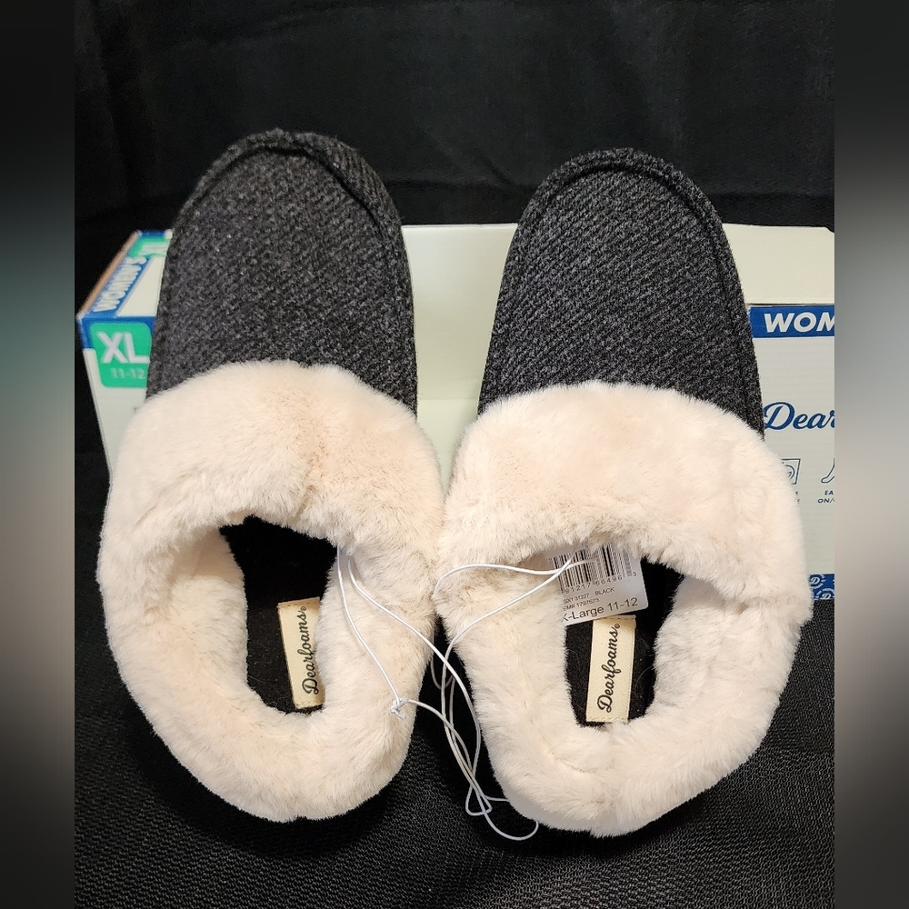 Dearfoams Total Comfort Slippers - Picture 2 of 5